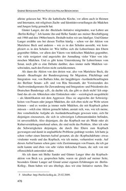 Image of the Page - 476 - in Der Stoff, aus dem Konflikte sind - Debatten um das Kopftuch in Deutschland, Österreich und der Schweiz