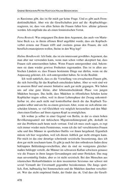 Image of the Page - 478 - in Der Stoff, aus dem Konflikte sind - Debatten um das Kopftuch in Deutschland, Österreich und der Schweiz