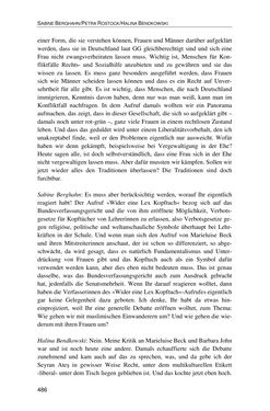 Image of the Page - 486 - in Der Stoff, aus dem Konflikte sind - Debatten um das Kopftuch in Deutschland, Österreich und der Schweiz
