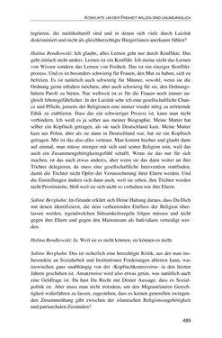 Bild der Seite - 489 - in Der Stoff, aus dem Konflikte sind - Debatten um das Kopftuch in Deutschland, Österreich und der Schweiz