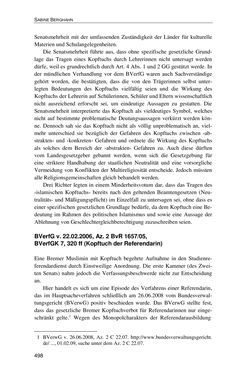 Bild der Seite - 498 - in Der Stoff, aus dem Konflikte sind - Debatten um das Kopftuch in Deutschland, Österreich und der Schweiz