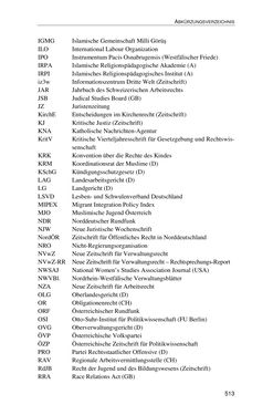 Image of the Page - 513 - in Der Stoff, aus dem Konflikte sind - Debatten um das Kopftuch in Deutschland, Österreich und der Schweiz