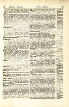 Image of the Page - 22 - in Pierers Konversations-Lexikon - A-Aufstehen, Volume 1