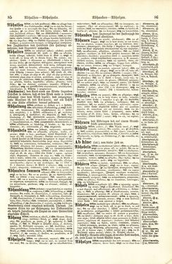 Image of the Page - 86 - in Pierers Konversations-Lexikon - A-Aufstehen, Volume 1