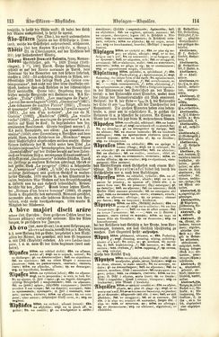 Image of the Page - 114 - in Pierers Konversations-Lexikon - A-Aufstehen, Volume 1
