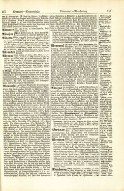 Image of the Page - 118 - in Pierers Konversations-Lexikon - A-Aufstehen, Volume 1