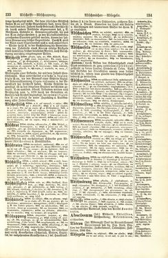 Image of the Page - 134 - in Pierers Konversations-Lexikon - A-Aufstehen, Volume 1