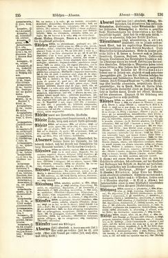 Image of the Page - 136 - in Pierers Konversations-Lexikon - A-Aufstehen, Volume 1