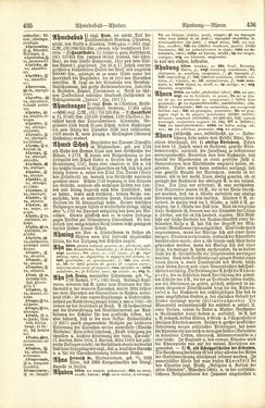 Image of the Page - 436 - in Pierers Konversations-Lexikon - A-Aufstehen, Volume 1