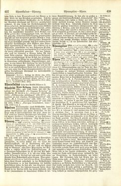 Image of the Page - 438 - in Pierers Konversations-Lexikon - A-Aufstehen, Volume 1
