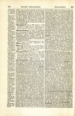 Image of the Page - 476 - in Pierers Konversations-Lexikon - A-Aufstehen, Volume 1