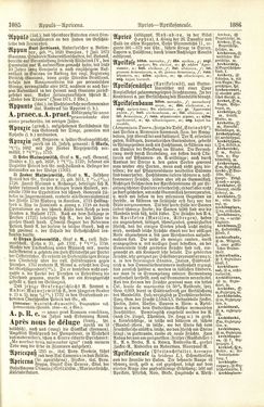 Image of the Page - 1086 - in Pierers Konversations-Lexikon - A-Aufstehen, Volume 1