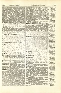 Image of the Page - 1274 - in Pierers Konversations-Lexikon - A-Aufstehen, Volume 1