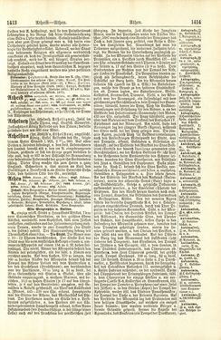 Image of the Page - 1414 - in Pierers Konversations-Lexikon - A-Aufstehen, Volume 1