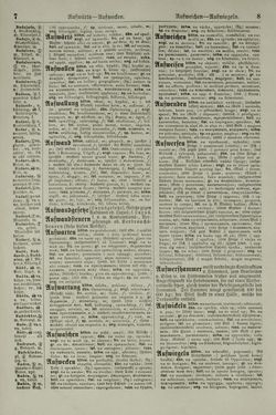 Image of the Page - 8 - in Pierers Konversations-Lexikon - Aufsteigen-Bottrop, Volume 2