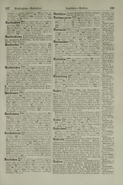 Image of the Page - 138 - in Pierers Konversations-Lexikon - Aufsteigen-Bottrop, Volume 2