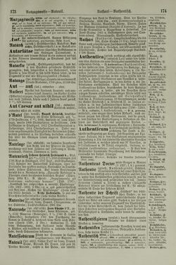 Image of the Page - 174 - in Pierers Konversations-Lexikon - Aufsteigen-Bottrop, Volume 2