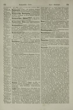 Image of the Page - 176 - in Pierers Konversations-Lexikon - Aufsteigen-Bottrop, Volume 2