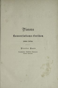 Image of the Page - (000003) - in Pierers Konversations-Lexikon - Dampfpumpe-Emaillierte Thonwaren, Volume 4