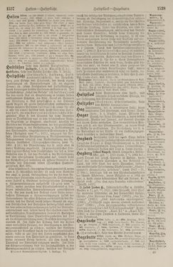 Image of the Page - 1538 - in Pierers Konversations-Lexikon - Front Range - Hallenkirche, Volume 6