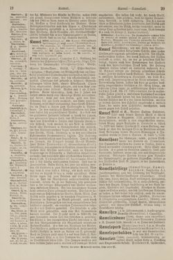 Image of the Page - 20 - in Pierers Konversations-Lexikon - Kalkeinlagerungen-Lübbesee, Volume 8