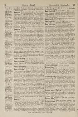 Image of the Page - 32 - in Pierers Konversations-Lexikon - Kalkeinlagerungen-Lübbesee, Volume 8