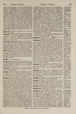 Image of the Page - 174 - in Pierers Konversations-Lexikon - Kalkeinlagerungen-Lübbesee, Volume 8