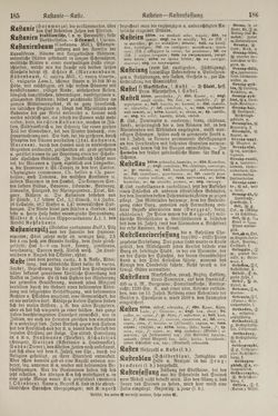 Image of the Page - 186 - in Pierers Konversations-Lexikon - Kalkeinlagerungen-Lübbesee, Volume 8