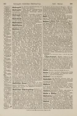 Image of the Page - 188 - in Pierers Konversations-Lexikon - Kalkeinlagerungen-Lübbesee, Volume 8