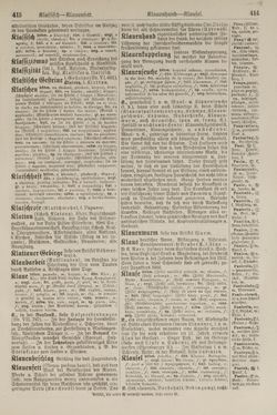 Image of the Page - 414 - in Pierers Konversations-Lexikon - Kalkeinlagerungen-Lübbesee, Volume 8