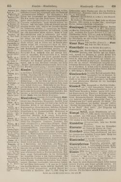 Image of the Page - 416 - in Pierers Konversations-Lexikon - Kalkeinlagerungen-Lübbesee, Volume 8