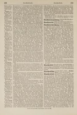 Image of the Page - 492 - in Pierers Konversations-Lexikon - Kalkeinlagerungen-Lübbesee, Volume 8