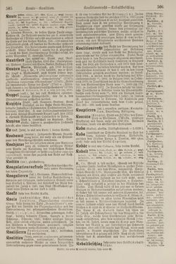 Image of the Page - 506 - in Pierers Konversations-Lexikon - Kalkeinlagerungen-Lübbesee, Volume 8