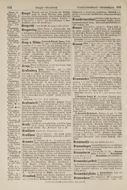 Image of the Page - 888 - in Pierers Konversations-Lexikon - Kalkeinlagerungen-Lübbesee, Volume 8