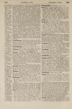 Image of the Page - 1180 - in Pierers Konversations-Lexikon - Kalkeinlagerungen-Lübbesee, Volume 8