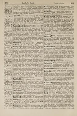 Image of the Page - 1184 - in Pierers Konversations-Lexikon - Kalkeinlagerungen-Lübbesee, Volume 8