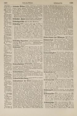 Image of the Page - 1220 - in Pierers Konversations-Lexikon - Kalkeinlagerungen-Lübbesee, Volume 8