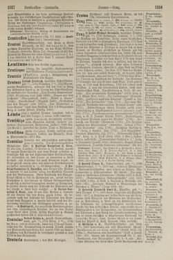 Image of the Page - 1318 - in Pierers Konversations-Lexikon - Kalkeinlagerungen-Lübbesee, Volume 8