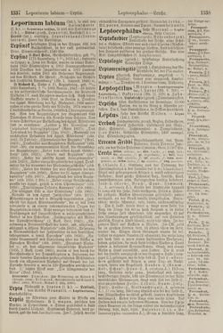 Image of the Page - 1338 - in Pierers Konversations-Lexikon - Kalkeinlagerungen-Lübbesee, Volume 8