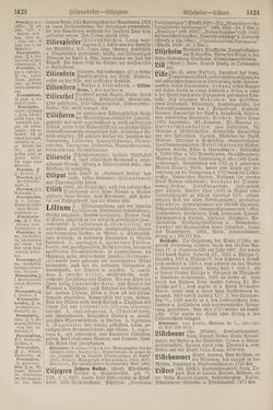 Bild der Seite - 1424 - in Pierers Konversations-Lexikon - Kalkeinlagerungen-Lübbesee, Band 8