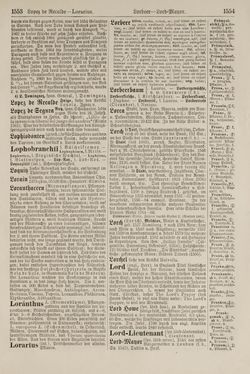 Image of the Page - 1554 - in Pierers Konversations-Lexikon - Kalkeinlagerungen-Lübbesee, Volume 8