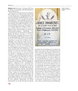 Bild der Seite - 176 - in Enzyklopädie der slowenischen Kulturgeschichte in Kärnten/Koroška - Von den Anfängen bis 1942, Band 1: A – I