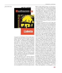 Image of the Page - 401 - in Enzyklopädie der slowenischen Kulturgeschichte in Kärnten/Koroška - Von den Anfängen bis 1942, Volume 1: A – I