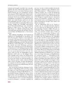 Image of the Page - 412 - in Enzyklopädie der slowenischen Kulturgeschichte in Kärnten/Koroška - Von den Anfängen bis 1942, Volume 1: A – I