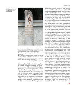 Bild der Seite - 447 - in Enzyklopädie der slowenischen Kulturgeschichte in Kärnten/Koroška - Von den Anfängen bis 1942, Band 1: A – I