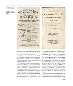 Image of the Page - 455 - in Enzyklopädie der slowenischen Kulturgeschichte in Kärnten/Koroška - Von den Anfängen bis 1942, Volume 1: A – I