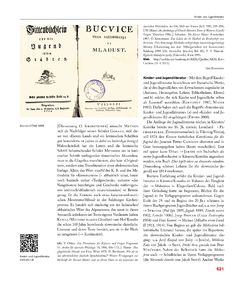 Image of the Page - 621 - in Enzyklopädie der slowenischen Kulturgeschichte in Kärnten/Koroška - Von den Anfängen bis 1942, Volume 2 : J – Pl