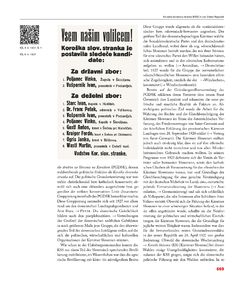 Image of the Page - 669 - in Enzyklopädie der slowenischen Kulturgeschichte in Kärnten/Koroška - Von den Anfängen bis 1942, Volume 2 : J – Pl