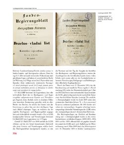 Bild der Seite - 770 - in Enzyklopädie der slowenischen Kulturgeschichte in Kärnten/Koroška - Von den Anfängen bis 1942, Band 2 : J – Pl