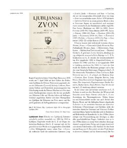 Image of the Page - 847 - in Enzyklopädie der slowenischen Kulturgeschichte in Kärnten/Koroška - Von den Anfängen bis 1942, Volume 2 : J – Pl